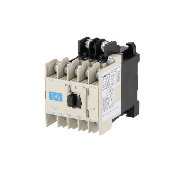 แมกเนติก คอนแทคเตอร์ รุ่น S-N12 กำลัง 380 โวลต์ สีครีม-1
