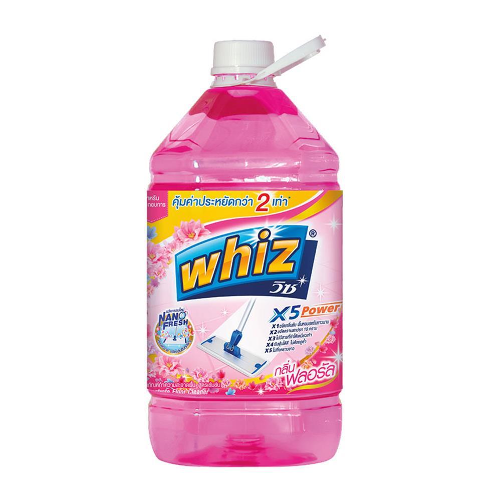 น้ำยาถูพื้น WHIZ 5,200 มล. เลิฟลี่บลูม (1137887)-1