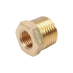 ข้อต่อข้อลดเกลียวใน-นอก HI-TOP BH 2-4 หุน (1/4-1/2 นิ้ว) สีทอง (1157462)-1