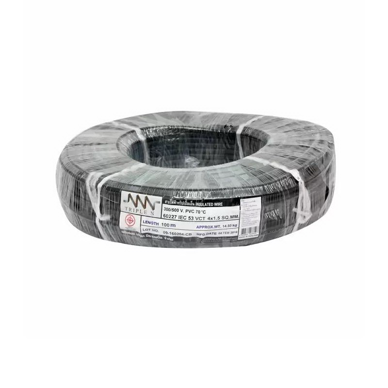 สายไฟ VCT 4x1.5 ตร.มม. 100 เมตร NNN-1