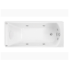 KOHLER K-78240X-K2-0 อ่างอาบน้ำอะครีลิคระบบน้ำวน รุ่น แพททีโอ 1600  ปุ่มกดข้างขวา