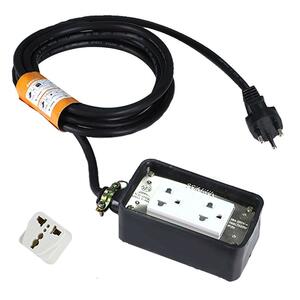 บล็อคยาง2x4พร้อมสายVCT3x1.5(3M) SOK (1113886)