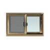Window Asia Window with Net S-S Brown 80x50 cm