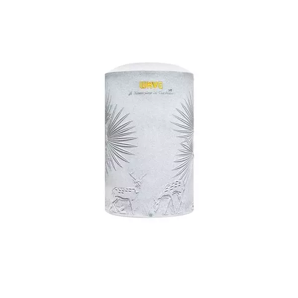 ถังเก็บน้ำ WAVE รุ่น The PALM Supreme Anti-CV 2000 ลิตร สีอาร์กติก ไวท์-1