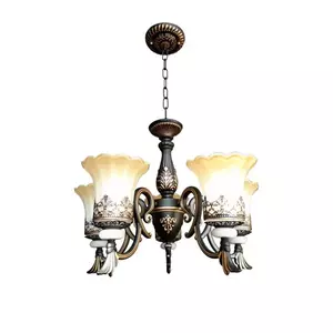 โคมไฟระย้า LIGHT รุ่น 06-ML-B9207-5 สีดำ STAR-1