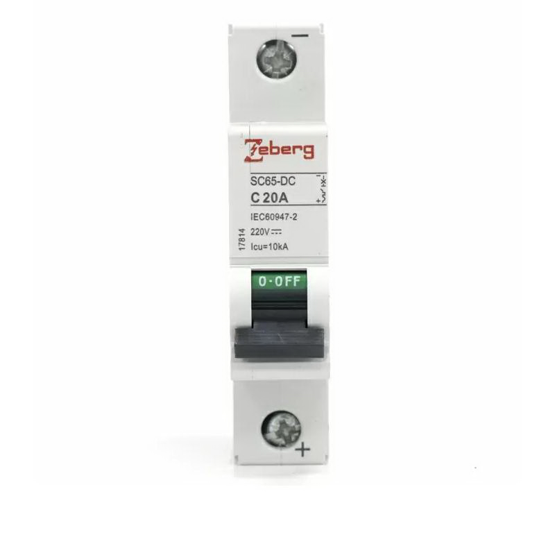 เซอร์กิตเบรกเกอร์ยุโรป 1P 20A รุ่น DC12V-1