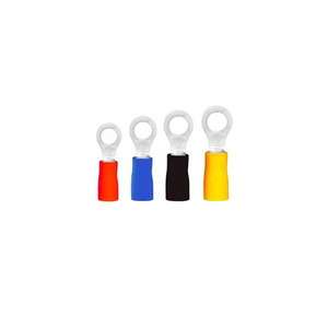 หางปลากลมหุ้ม รุ่น RF 4-4 (แพ็ค 10 ชิ้น) สีดำ-1