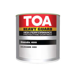 TOA ซิลการ์ด สีทนความร้อน 400 องศา สีดำ #40999  Black 1 กล.-1