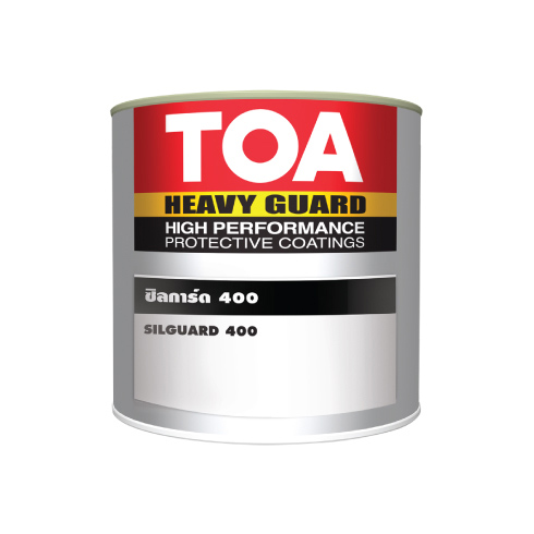 TOA ซิลการ์ด สีทนความร้อน 400 องศา สีดำ #40999  Black 1 กล.-1