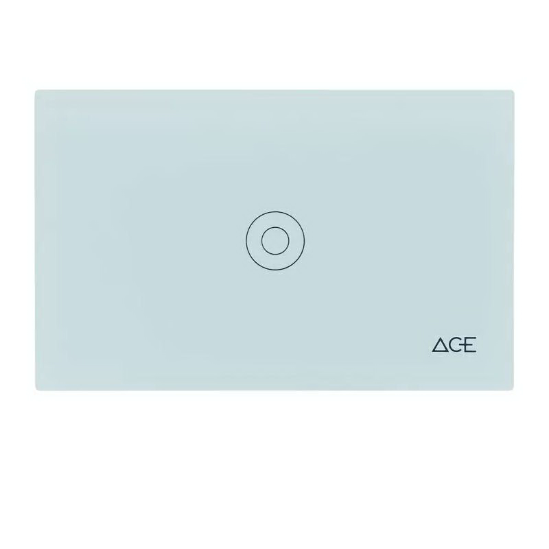 สวิทซ์ทางเดียว ระบบสัมผัส 1 ปุ่ม รุ่น SWS01 สีเทา-1