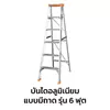 บันไดซันกิแบบมีถาด รุ่น 6 ฟุต บันไดอลูมิเนียม ขึ้นทางเดียว LD-SKT06
