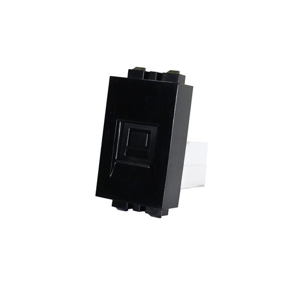 เต้ารับคอมพิวเตอร์ รุ่น LAN-1B สีดำ-1