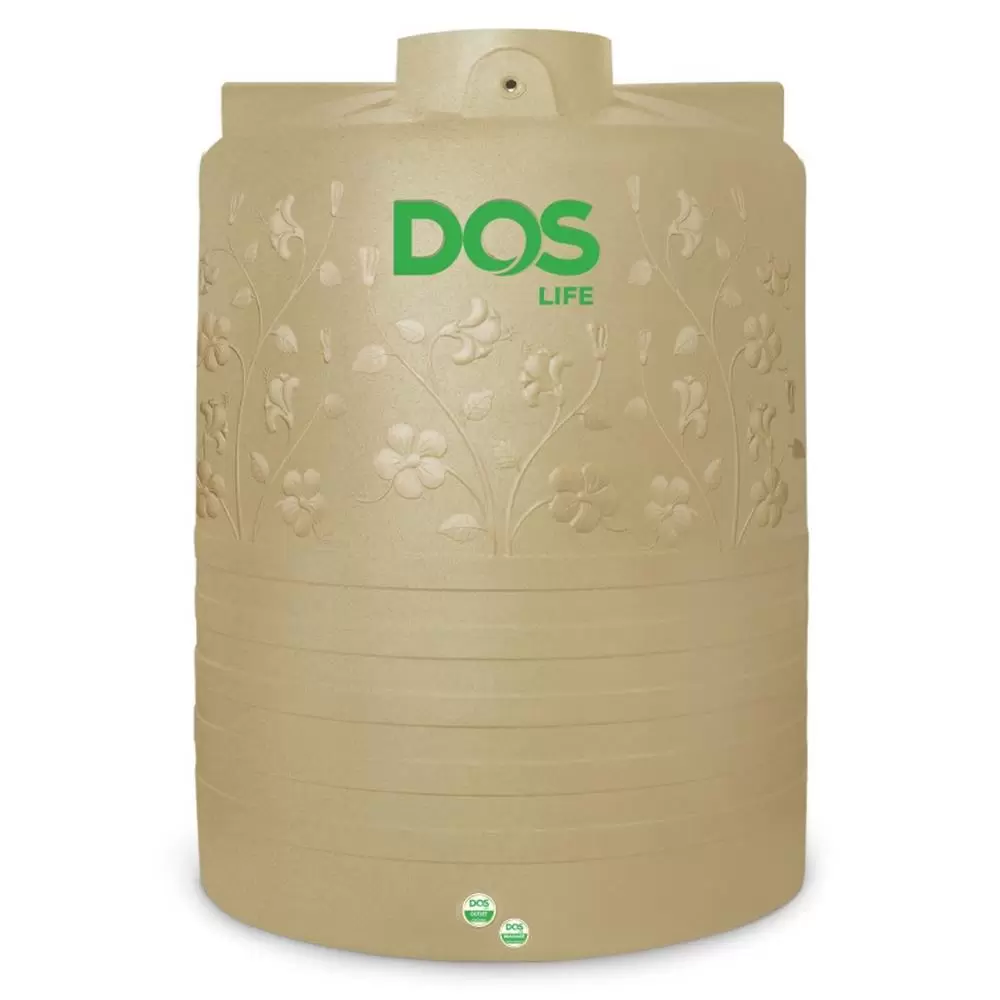 ถังเก็บน้ำ DOS รุ่น Chaba 4000 ลิตร สี Sandy Brown (น้ำตาลเนื้อทราย) DE-40/SB-4000L-1