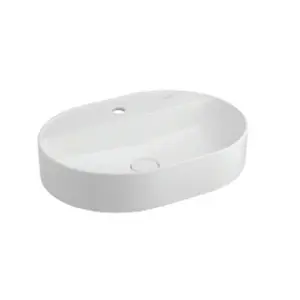 อ่างล้างหน้าวางบนเคาน์เตอร์ COTTO C00361(MWH) เซนเซชั่น-แคปซูล สีขาวแมท-1