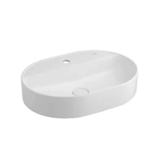 อ่างล้างหน้าวางบนเคาน์เตอร์ COTTO C00361(MWH) เซนเซชั่น-แคปซูล สีขาวแมท-1