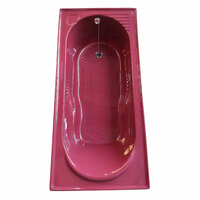 DURAFORM อ่างอาบน้ำอะคริลิค DECINA รุ่น Bambino สี ขนาด PENTHOUSE RED 1510X715X380 มม.
