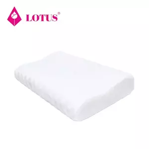 หมอนสุขภาพ ยางพารา NECK MASSAGE LOTUS-1