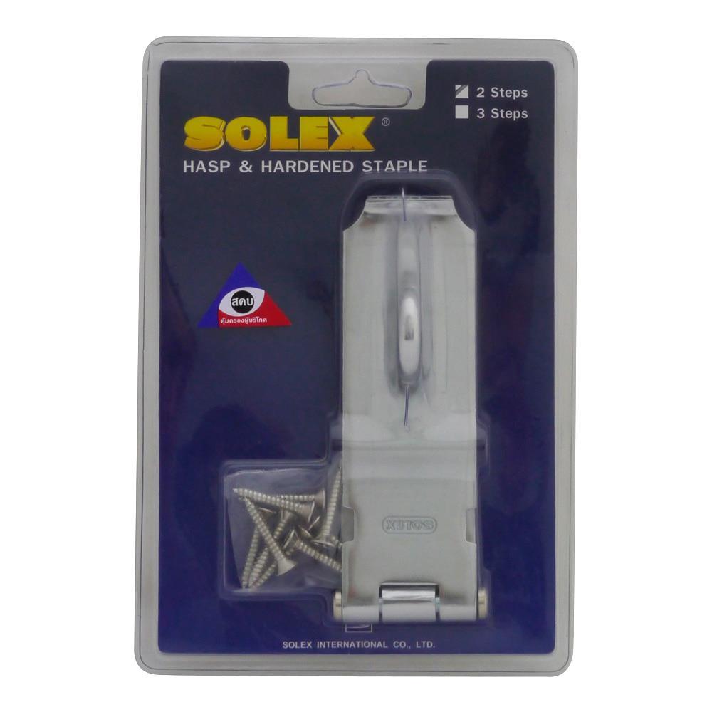 SINGLE-HINGED HASP SOLEX CHROMIUM (280463)-1