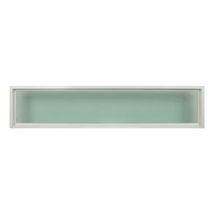 ช่องแสงหน้าต่าง อะลูมิเนียม WINDOW ASIA F10 150X40 ซม. สีขาว (1164204)-1