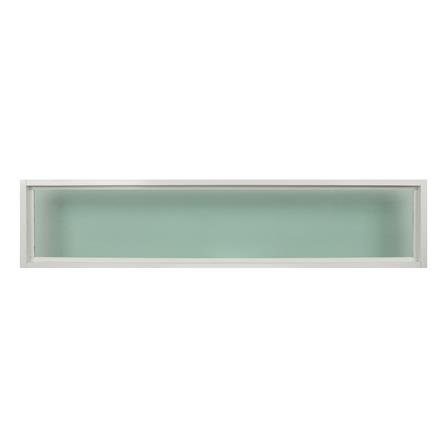 ช่องแสงหน้าต่าง อะลูมิเนียม WINDOW ASIA F10 150X40 ซม. สีขาว (1164204)-1