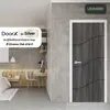 Melamine DoorX Silver - Cinereo Oak 02 3.5x80x200 cm