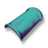 ครอบสันหลังคา สันตะเข้
