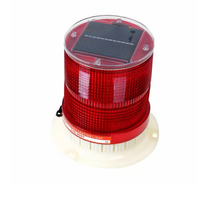ไฟแฟลช LED โซล่าเซลล์ สีแดง-1