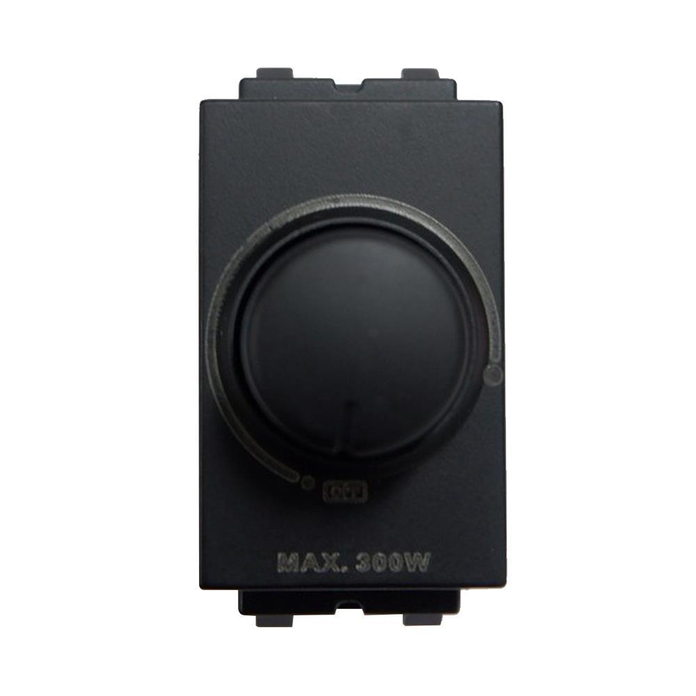 สวิตช์หรี่ไฟ ELECKTA BASIC 300 วัตต์ สีดำ (1199233)-1