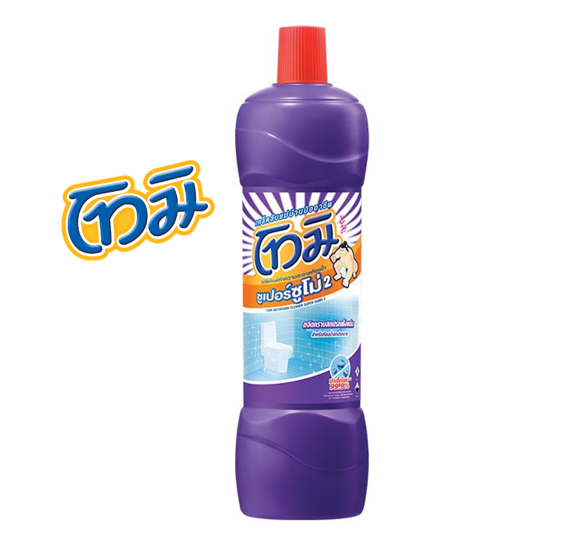 โทมิ ผลิตภัณฑ์ทำความสะอาดห้องน้ำ 850 มล. (สีม่วง)-1