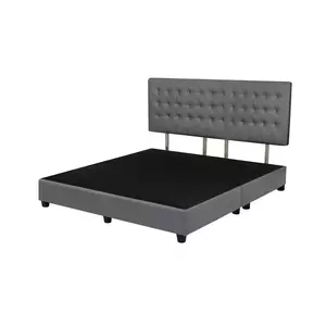 ฐาน+หัวเตียง MUNICH 6FT D-GRAY HLS (1173499)-1