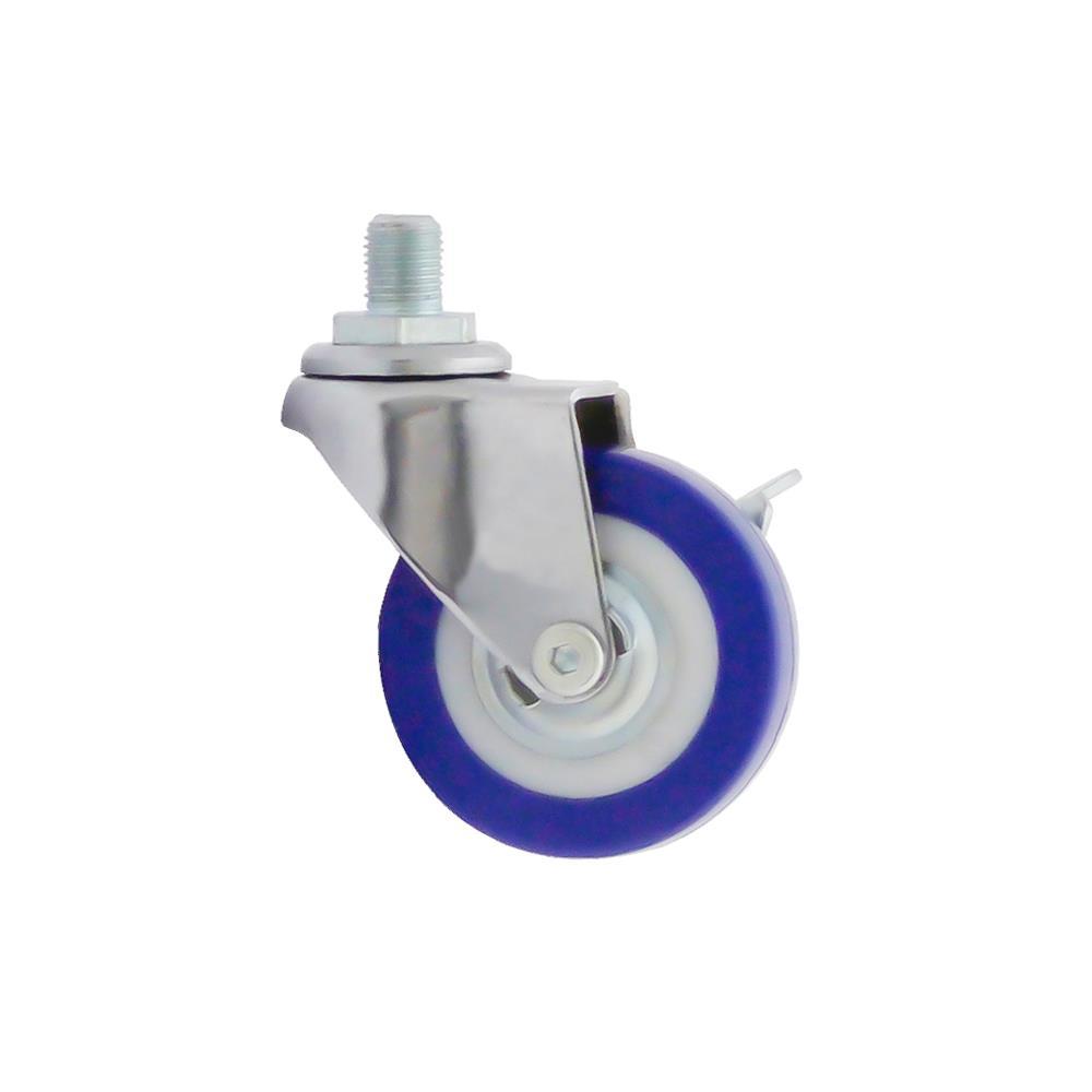 ลูกล้อ PU BL PAREOสกรูมีเบรค 2.5" (249849)-1