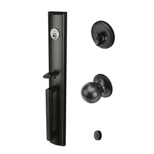 GRIP HANDLE SET HAFELE 489.94.647 BLACK (1157064)-1
