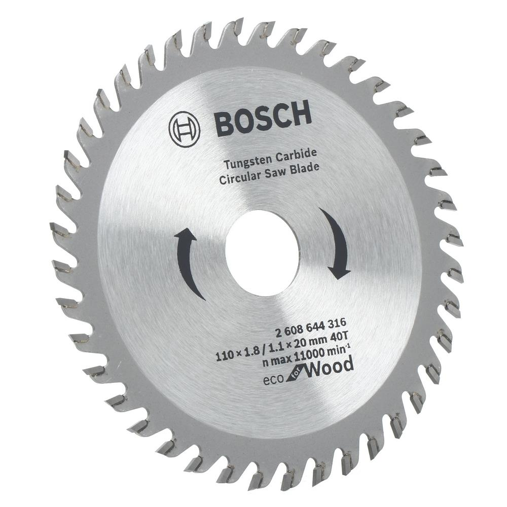 ใบเลื่อยวงเดือน BOSCH ECO 4 นิ้ว 40T (1071203)-1