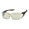 แว่นตานิรภัย ตรา WorkSafe รุ่น Lespex Coverspecs Range สีน้ำตาลใส เลน Indoor/Outdoor