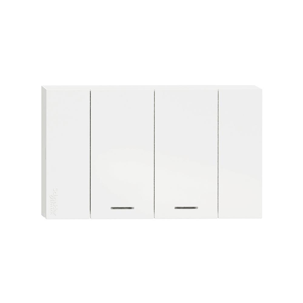 ชุดสวิตช์ 2 ทาง 2 ช่อง SCHNEIDER A7032_2_WH สีขาว (1177151)-1