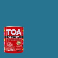 TOA กลิปตั้น สีน้ำมันเคลือบ กึ่งเงา สี G355 Blasing Blue 1/4 กล.(ยกเลิกผลิต)