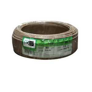 สายไฟ IEC01 THW 1X2.5X100 ม. สีน้ำตาล-1