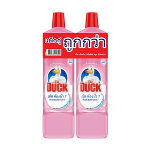 น้ำยาทำความสะอาดห้องน้ำ900mlเป็ดชมพู1x2 (1098603)-1