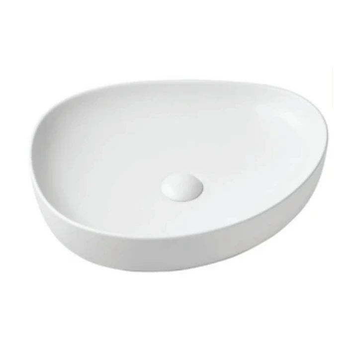 อ่างล้างหน้าวางบนเคาน์เตอร์ COTTO C001266 MWH รุ่นเคลียร์ สีขาวแมท-1