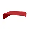 Gable Trim-Curve Metal Sheet BlueScope ZACS Cool Girth 304 mm. HG Tiger Red AZ70 0.40 mm. Length 2.1 m.