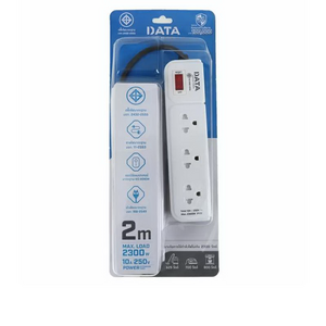 รางปลั๊ก 1 สวิทซ์ 3 ช่อง 2 เมตร รุ่น AP3159 สีเทา-1