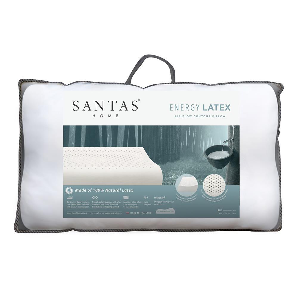หมอนสุขภาพ LATEX SANTAS AIR FLOW CONTOUR (1143284)-1