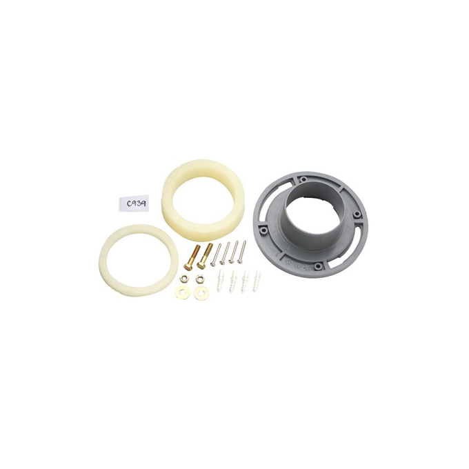 COTTO C939 หน้าแปลนกันกลิ่น PVC 8852425706614 (สินค้าสั่งผลิต)-1