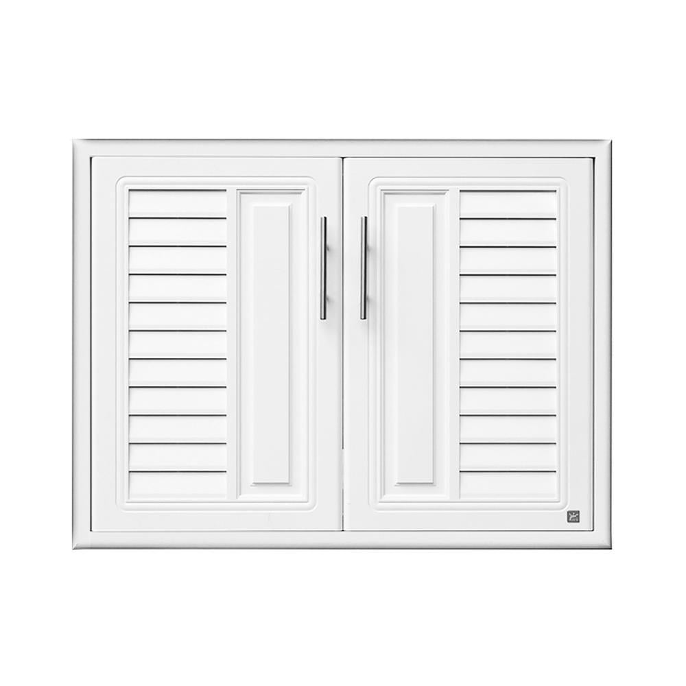 PLAT. Nova double cabinet, 90x67.8CM GY (1160027)-1