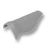ครอบสันตะเข้ แบบเว้า