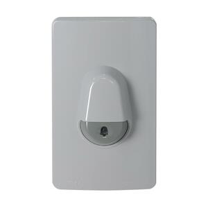 สวิตช์กดกระดิ่ง SCHNEIDER A3031WBP สีเทา (208257)