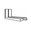 PVC Door Frame SCG 80x200 Grey 8858721580514
