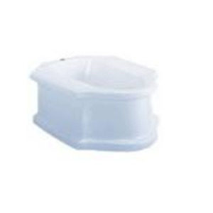โถส้วมนั่งราบ มีฐาน Nasco NC-102 สีขาว (1120957)