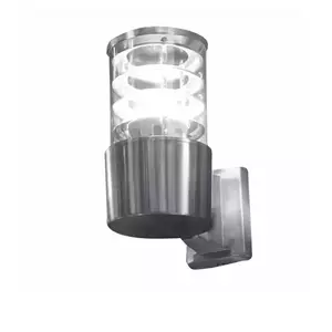 โคมไฟติดผนังภายนอก มิเนียม 1 หลอด รุ่น A119 สีเงิน FINEXT-1