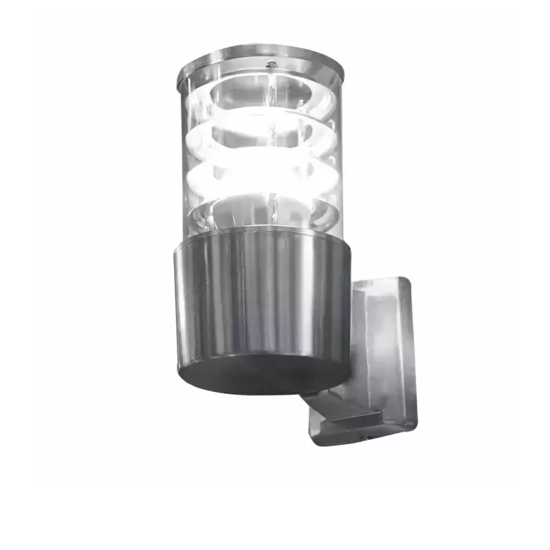 โคมไฟติดผนังภายนอก มิเนียม 1 หลอด รุ่น A119 สีเงิน FINEXT-1
